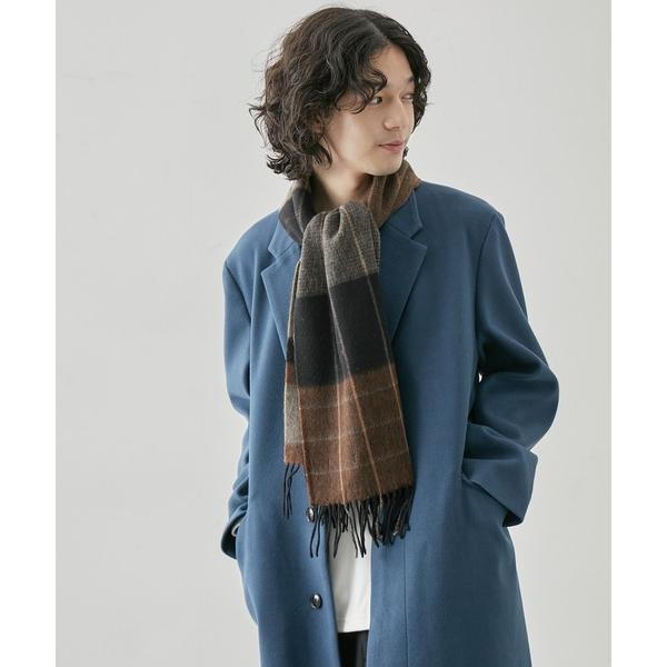 マフラー j.n.r.d/ウールアソート柄マフラー メンズ