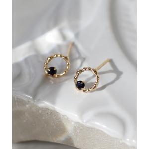 ete bijoux（エテ ビジュー） ピアス 「ドロー」 ワンストローク