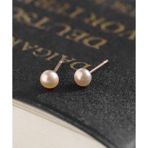 anq.（アンク） ピアス 「anq.」K10・バロックパールフックピアス 淡水