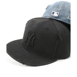 帽子 キャップ メンズ ニューエラキャップ 59FIFTY MLB ダメージ｜zozo