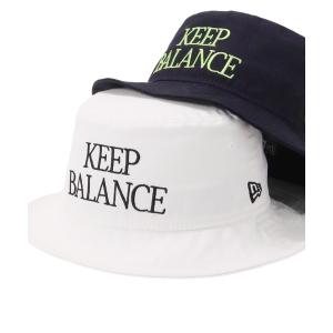 ニューエラ 帽子 ハット 紫外線カット ニューエラゴルフ バケットハット Keep Balance メンズ レディース