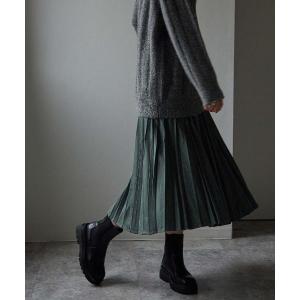 スカート ポンチスエードプリーツスカート｜ZOZOTOWN Yahoo!店