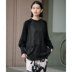 tシャツ Tシャツ レディース ギザリヨセルドッキングラグランプルオーバー