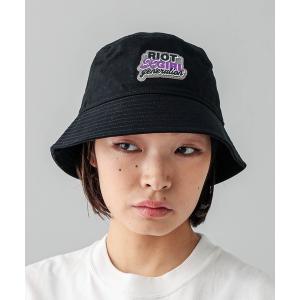 帽子 ハット レディース DOUBLE LOGO BUCKET HAT｜ZOZOTOWN Yahoo!店