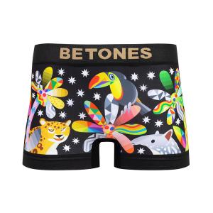 ボクサーパンツ レディース 「BETONES/ビトーンズ」「TEMPTATION」 アンダーウェア ボクサー TEMPTATION-TEMP001｜zozo