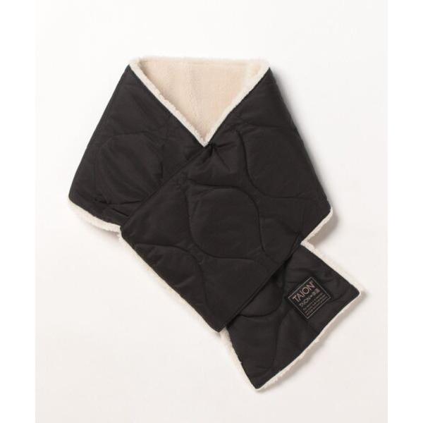 マフラー メンズ 「TAION」 MILITARY REVERSIBLE DOWN SCARF / ...