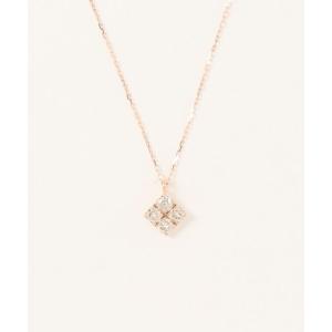 Jewel closet by L&Co. ネックレス K10フラワーエクレアチェーン