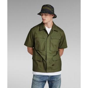 シャツ ブラウス メンズ R-3N SLIM OVERSHIRT/ミリタリーディテールシャツジャケット｜ZOZOTOWN Yahoo!店