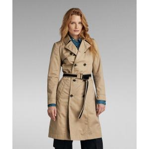 トレンチコート コート TRENCH COAT/ミドルレングスレギュラーフィットトレンチコート レディース