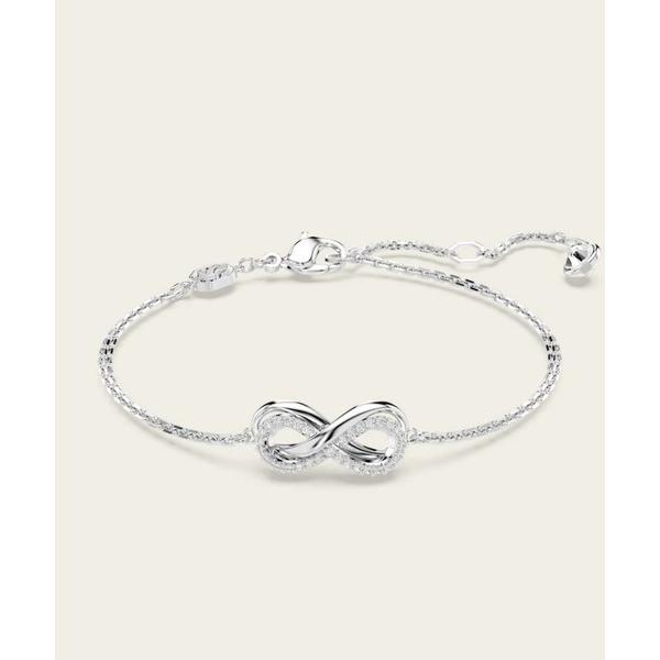 ブレスレット 「公式」「スワロフスキー」Hyperbola ブレスレット インフィニティ， ホワイト...