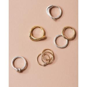 指輪 リング LAPUIS(ラピュイ) Silver925 Coil ring レディース
