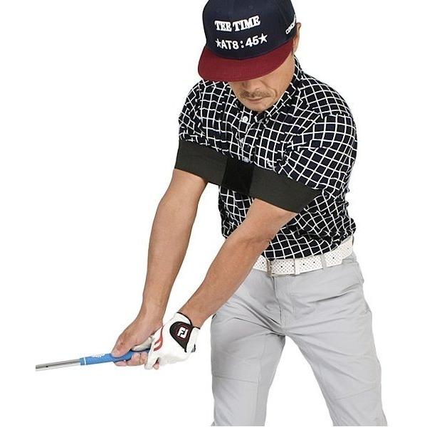 ゴルフ メンズ 脇の締まったスイングが身につけるゴルフスイング矯正ベルト