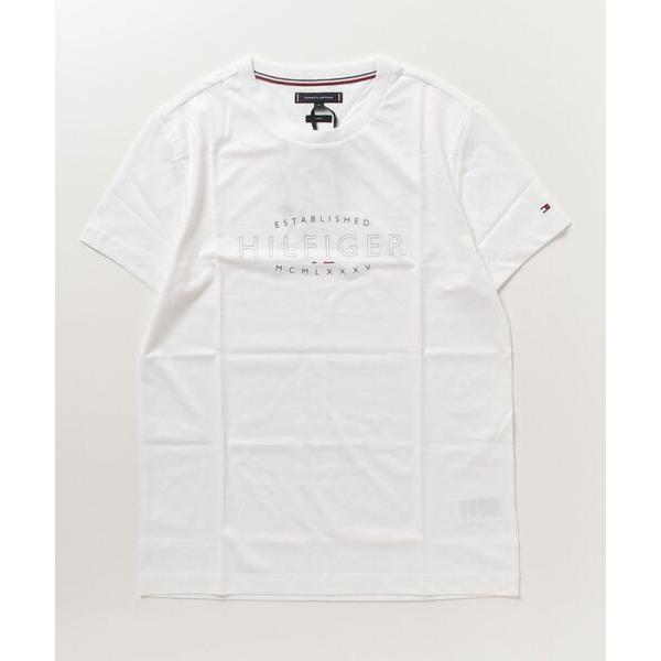 「TOMMY HILFIGER」 半袖Tシャツ X-LARGE ホワイト メンズ