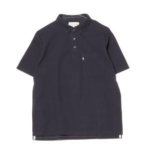 「The DUFFER of ST.GEORGE」 半袖ポロシャツ MEDIUM ネイビー メンズ