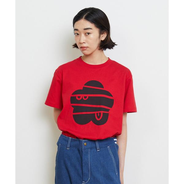 「FRAPBOIS PARK」 半袖Tシャツ 2 レッド レディース