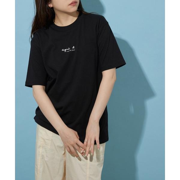 「agnes b.」 半袖Tシャツ M ブラック レディース