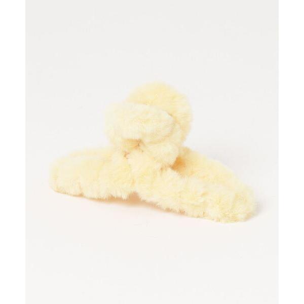 ヘアクリップ 「HIKA」ファーヘアクリップ