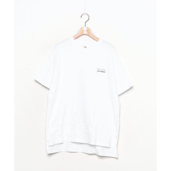 「UN3D.」 半袖Tシャツ 38 ホワイト レディース