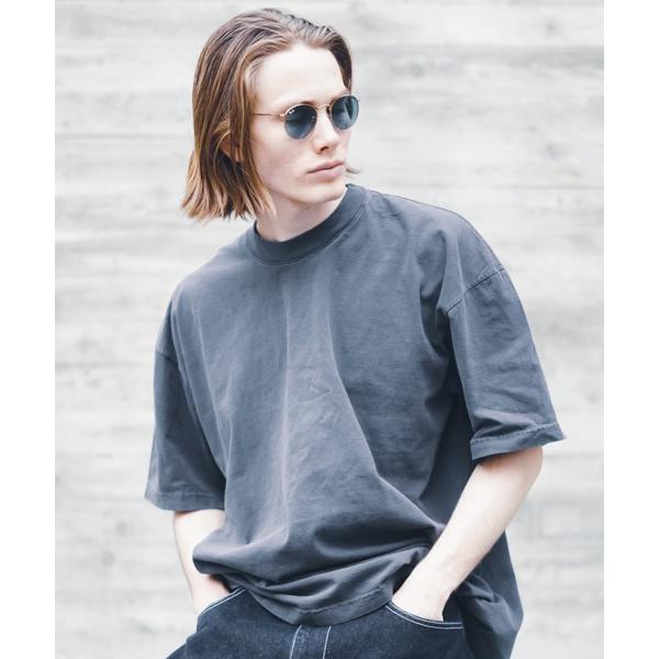 「LOS ANGELES APPAREL」 半袖Tシャツ - ブラック系その他 メンズ