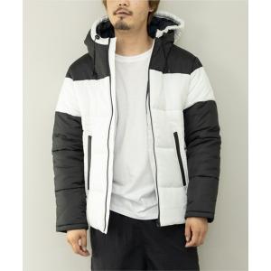 ダウンジャケット ダウン デュスポ中綿切替ブルゾン メンズ レディース