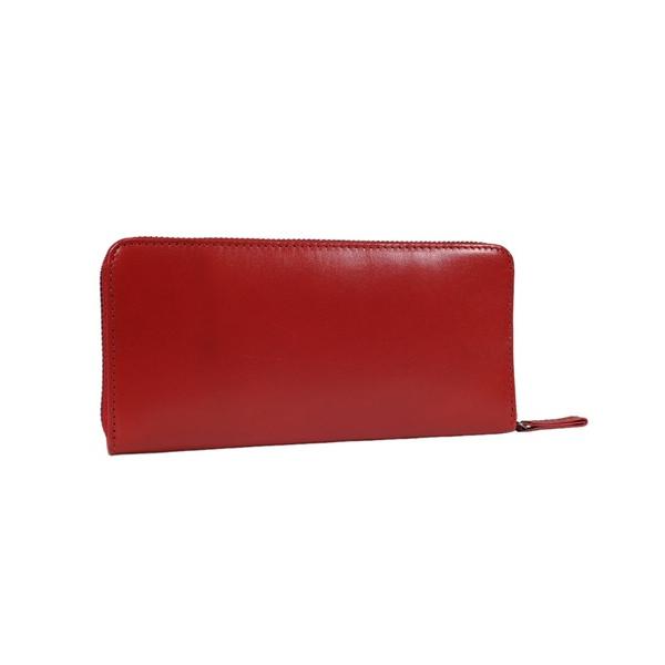 財布 ADHIAレザー　ラウンド長財布 メンズ レディース