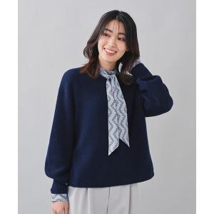 ニット レディース 「ゆる感／きれいめカラー」Vネッククロップド畔ニット｜ZOZOTOWN Yahoo!店