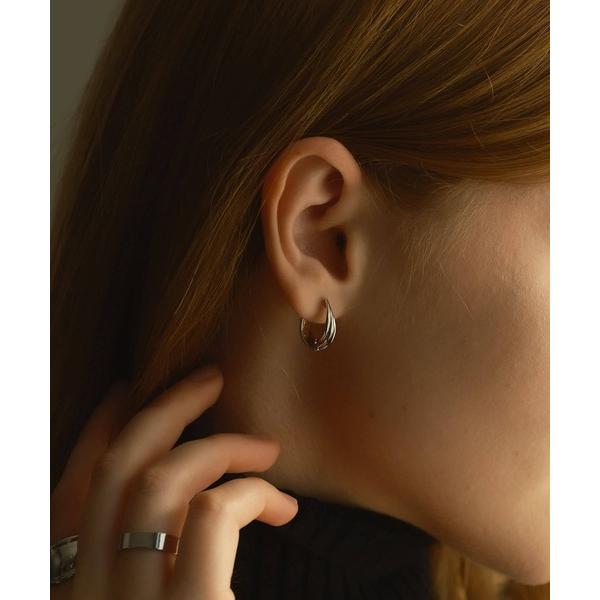 ピアス トリプルラインミニフープピアス レディース