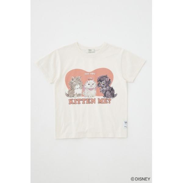 「Disney SERIES CREATED by MOUSSY」 半袖Tシャツ FREE オフホワ...