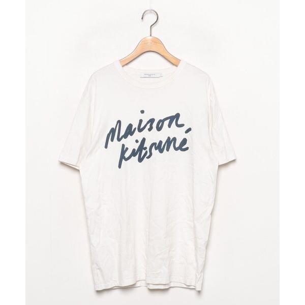 「Maison Kitsune」 半袖Tシャツ M ホワイト系その他2 メンズ