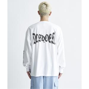 tシャツ Tシャツ メンズ 24 BLACK LETTER LS/DCバッグビッグブランドロゴプリントオーバーサイズロングカットソー｜ZOZOTOWN Yahoo!店