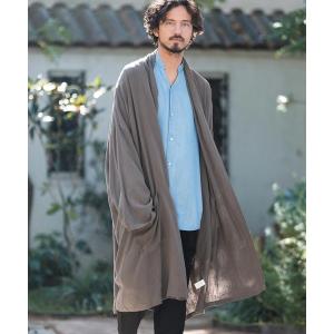 カーディガン mcg3386- KIMONO Like Linen Rayon Long Sleeve Gown ガウン｜zozo