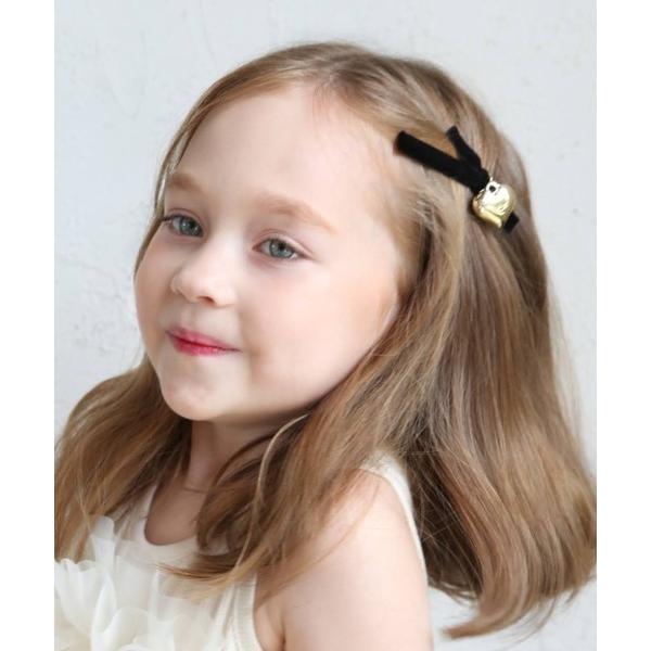 ヘアクリップ ゆれゆれ ハート ヘアピン ヘアクリップ