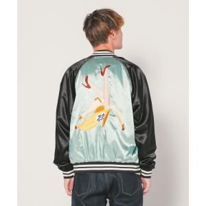 スカジャン メンズ J.ANDRE Ex. SATIN JACKET ”MCKNIGHT｜zozo