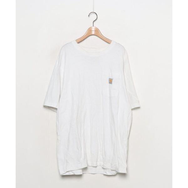 「Carhartt」 半袖Tシャツ L ホワイト メンズ