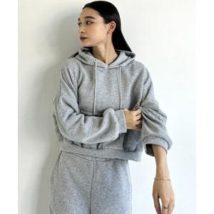 セットアップ ナンバーロゴオフショルダースウェットセットアップ