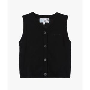 agnes b.（アニエスベー） ベスト キッズ ”b.”ロゴ ジレ キッズ 子供服