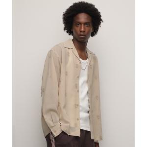 Schott N.Y.C ショット ワーク シャツ 半袖 チェーン 刺繍