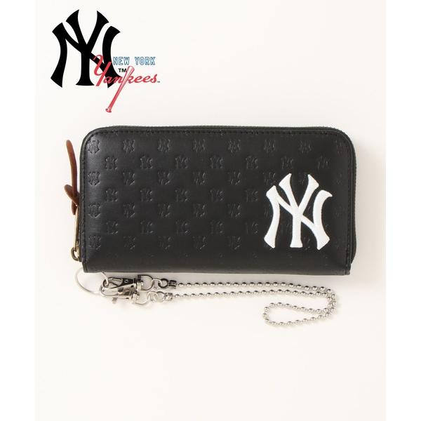 財布 MLB 型押総柄ウォレット レディース メンズ
