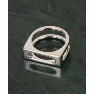 指輪 メンズ 「TOMWOOD(トムウッド)」Cage Ring Single M シルバーリング 指輪