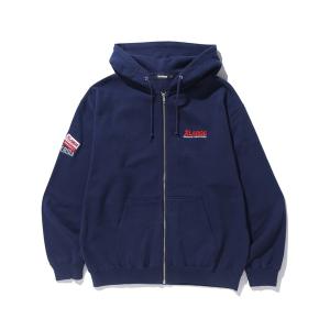 パーカー メンズ BAY AREA ZIP UP HOODED  SWEATSHIRT