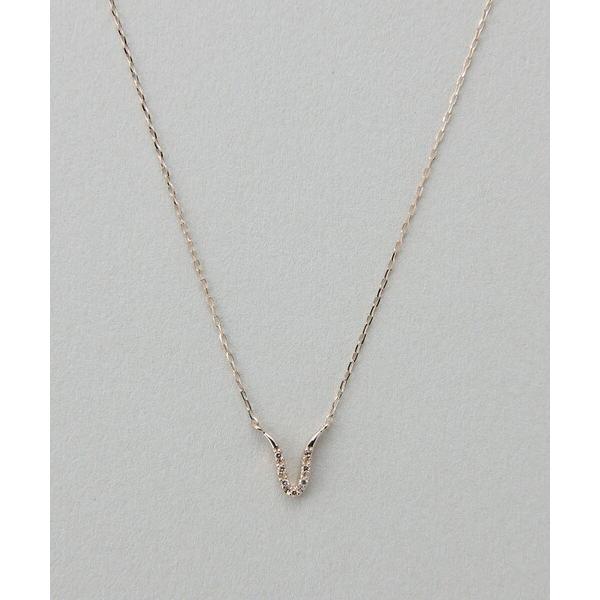 ネックレス K18RBG トーン ブラウンダイヤモンド ネックレス レディース