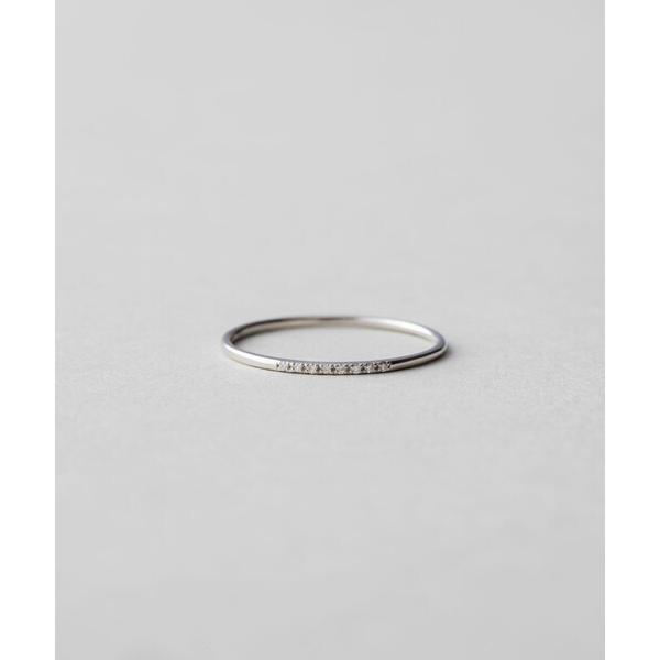 指輪 リング PT900 スキニー ダイヤモンド リング レディース