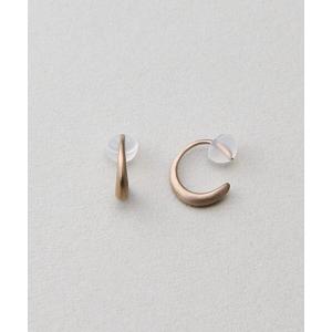 ete（エテ） ピアス K10YG ツイスト フープ ピアス レディース