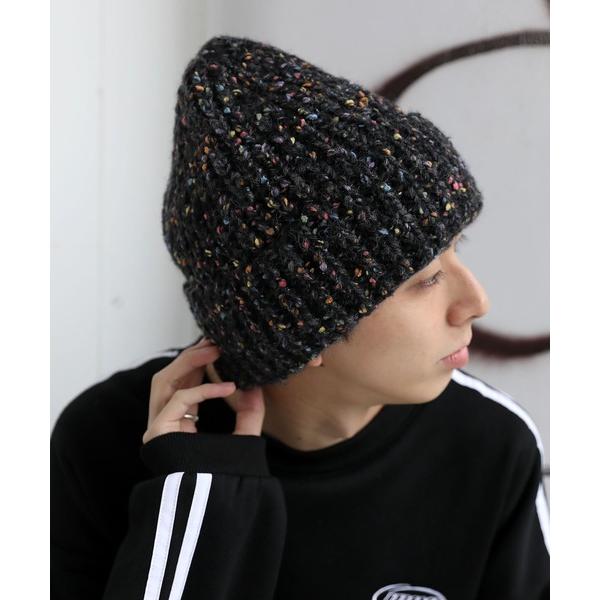 ニット帽 ニットキャップ メンズ Buyer's Select/メランジネップオーバーサイズビーニー...