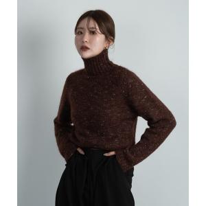 ニット nep yarn turtle neck knitの商品画像