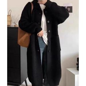 UN3D.（アンスリード） ニットカーディガン 38 ブラック レディース