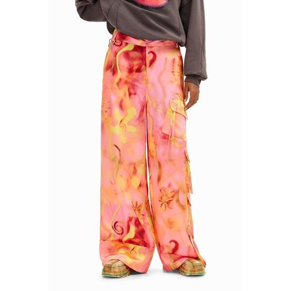 パンツ 「Desigual×Collina Strada」タイダイマルチポケット カーゴパンツ レデ...