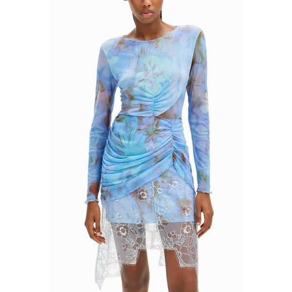 ワンピース 「Desigual×Collina Strada」 オーシャンプリント ワンピース