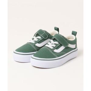 スニーカー VANS ヴァンズ OLD SKOOL(14-22) キッズ オールドスクール V36CS  COLORS S.GREEN キッズ