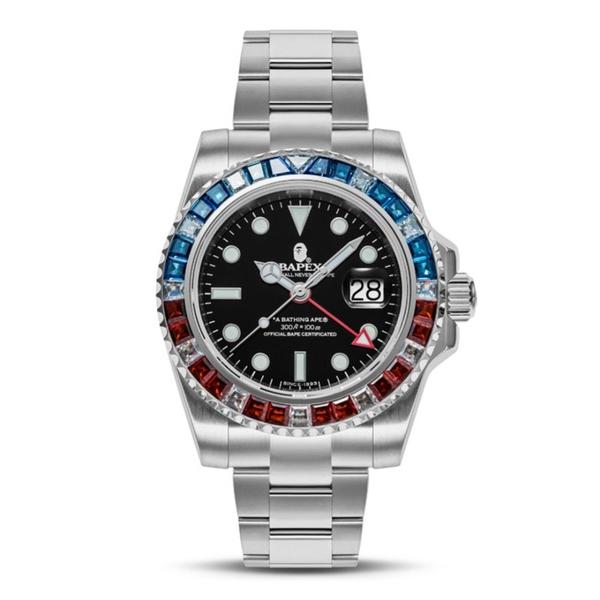 腕時計 TYPE 2 BAPEX CRYSTAL STONE メンズ